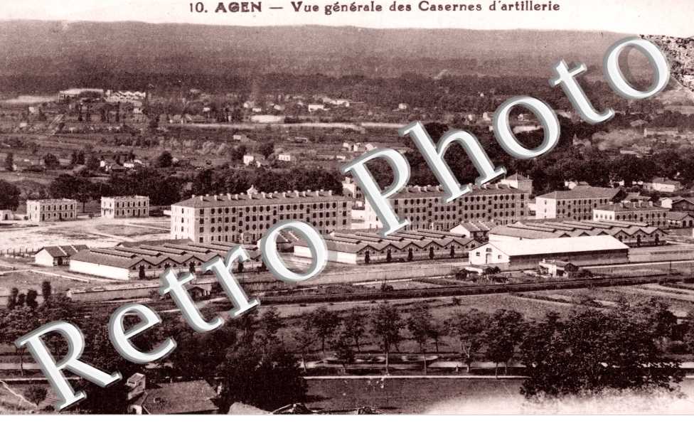Vue generale des Casernes d'artillerie