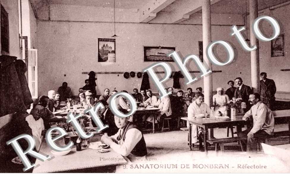 Refectoire, Sanatorium de Monbran