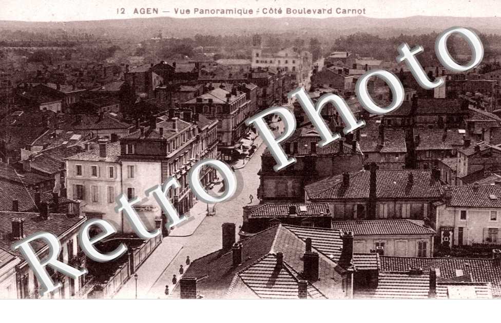 vue panoramique - côte boulevard Carnot
