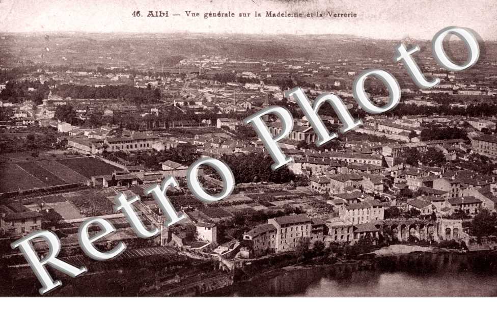 Vue Generale sur la Madeleine et la Verrerie