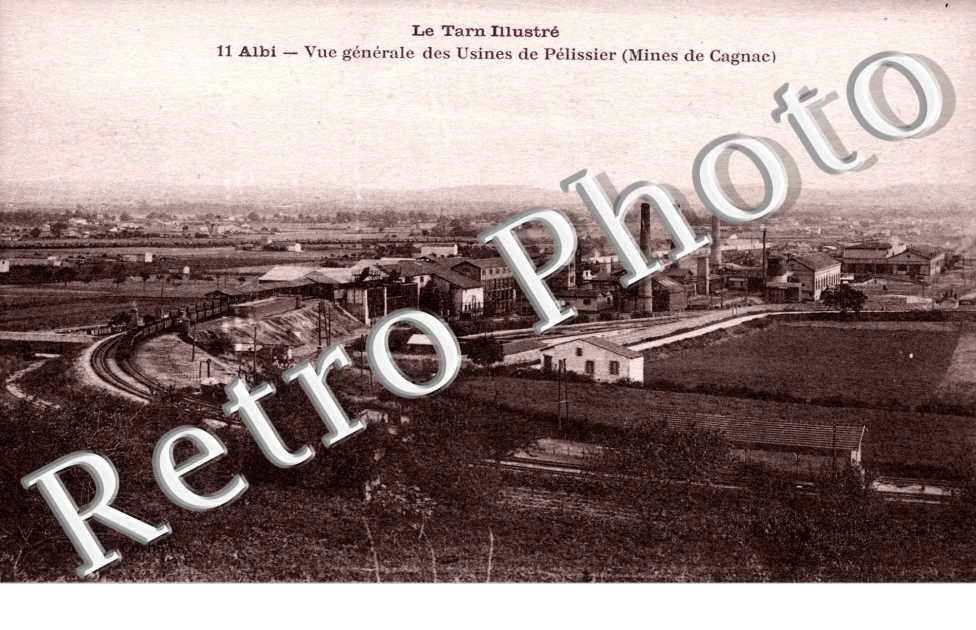 Vue Generale des Usines de Pelissier