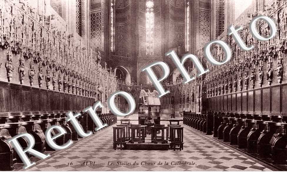 les Stalles du choeur de la Cathedrale