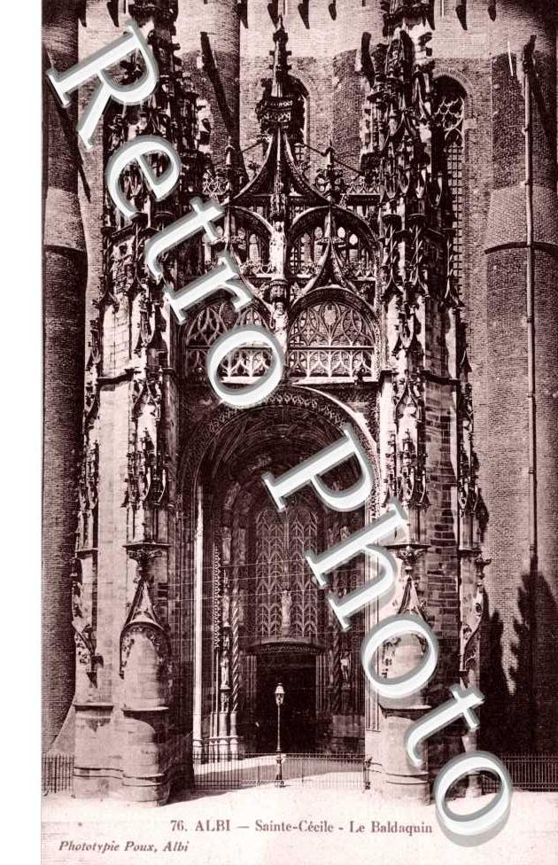 Sainte Cecile - le baldaquin