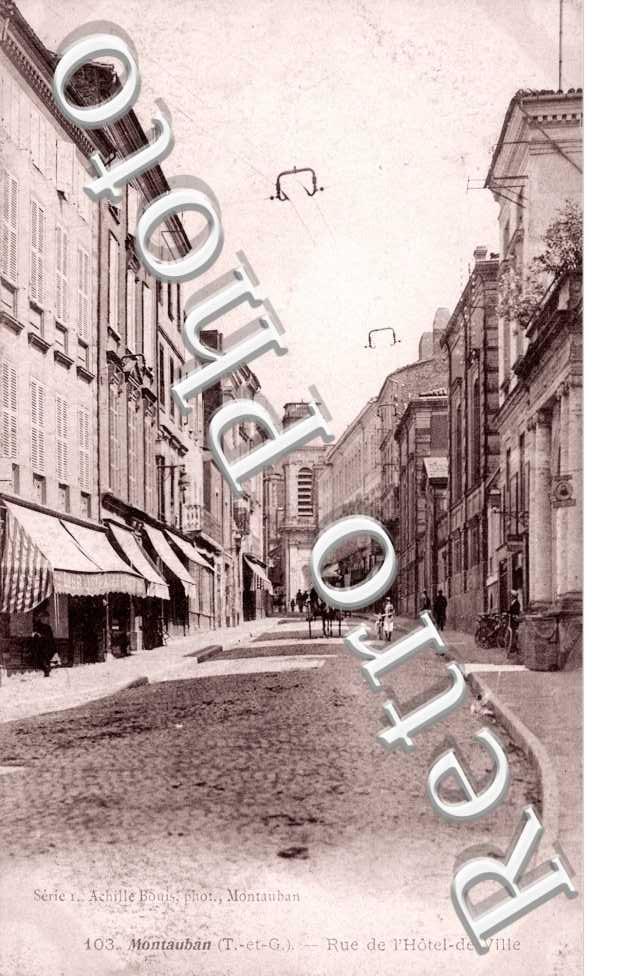 la Rue de l'Hotel-de-Ville