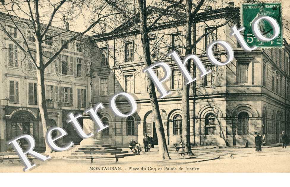Place du Coq et Palais de Justice