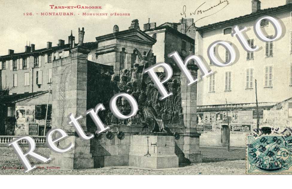 le Monument d'Ingres