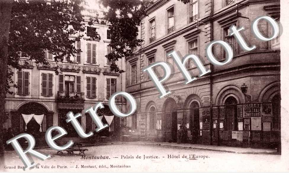 le Palais de Justice, l'Hotel de l'Europe