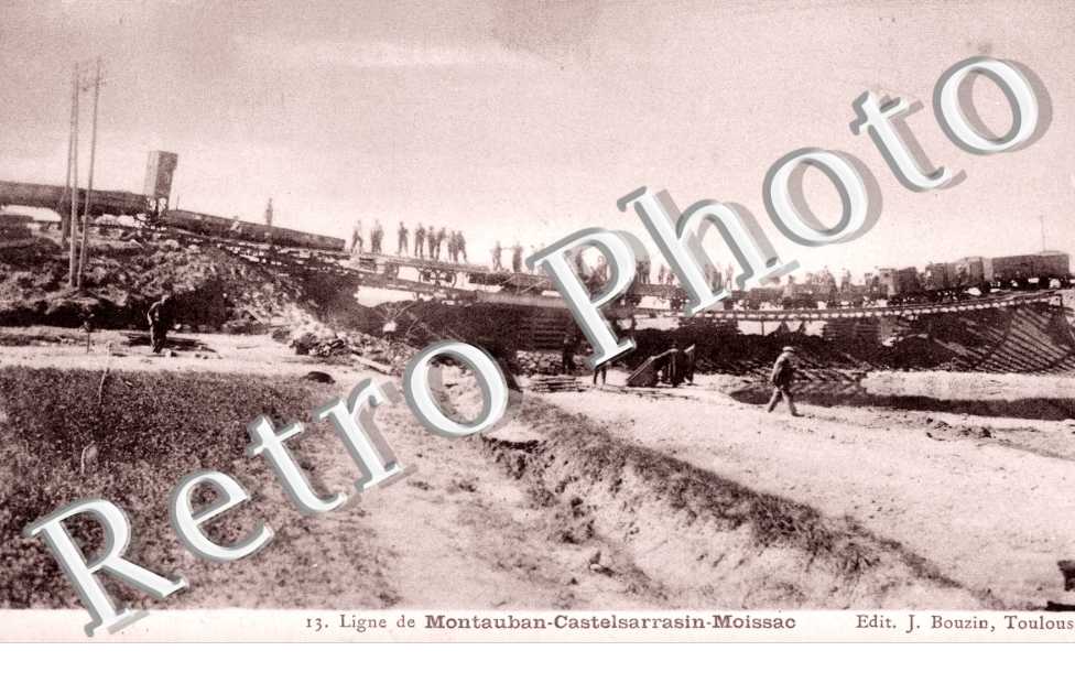 la Ligne de Montauban-Castelsarrasin-Moissac, les Grandes Inondations de 1930