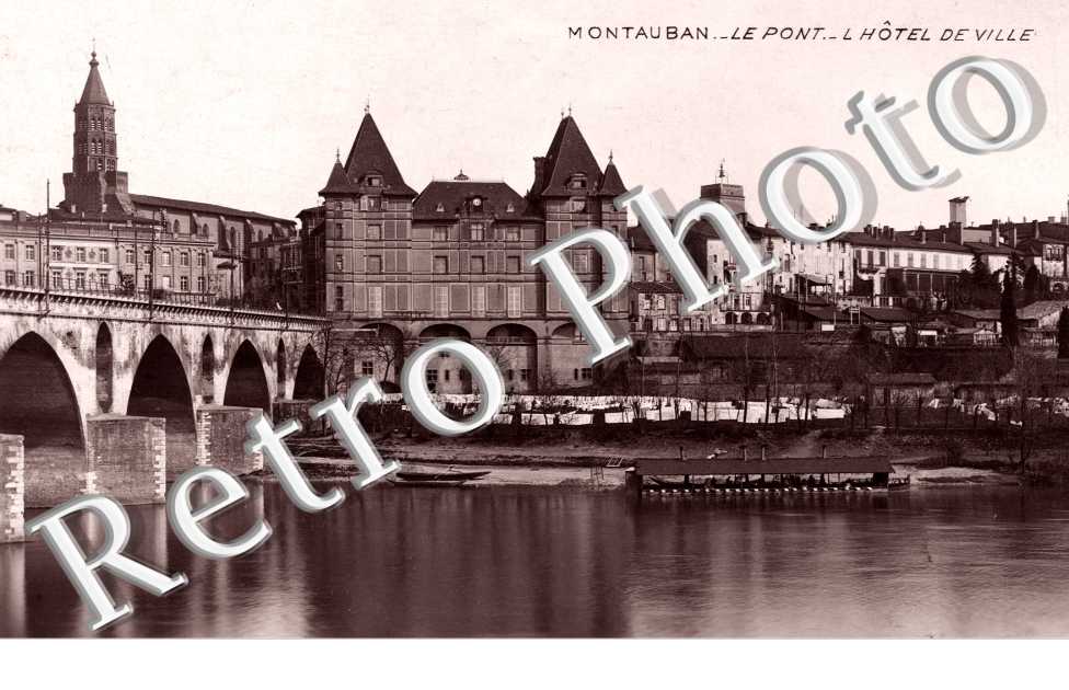 Le Pont et l'Hotel de Ville