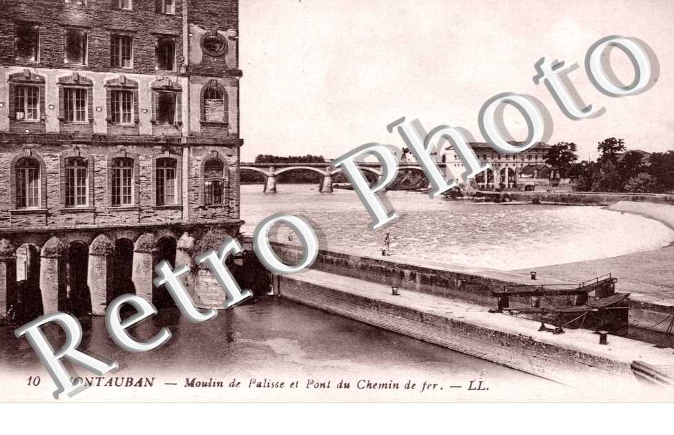 Moulin de Palisse et Pont du Chemin de fer