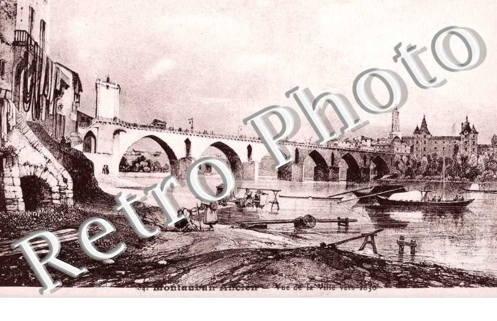 Vue de la Ville vers 1830