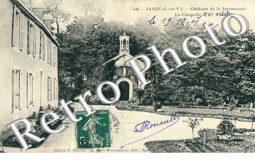 Chateau de Jaroussaye - la Chapelle