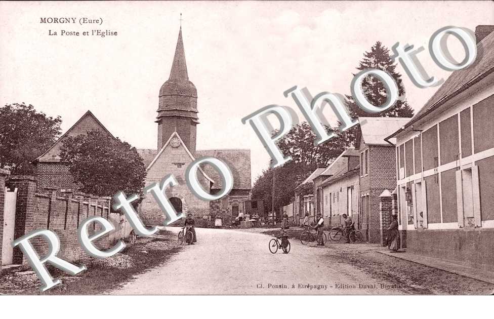 La poste et l'eglise