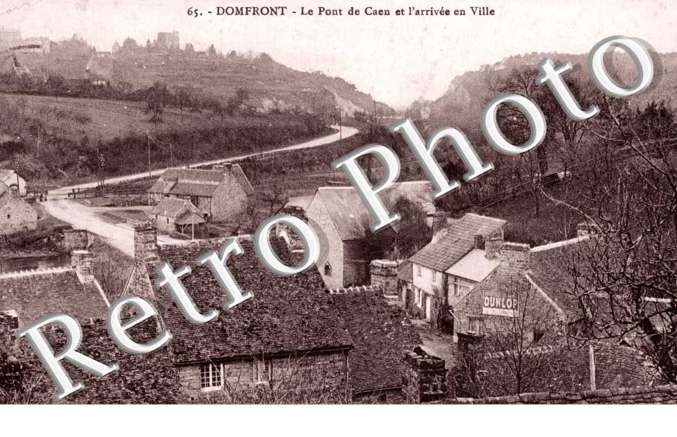 le Pont de Caen et l'arrivee en Ville