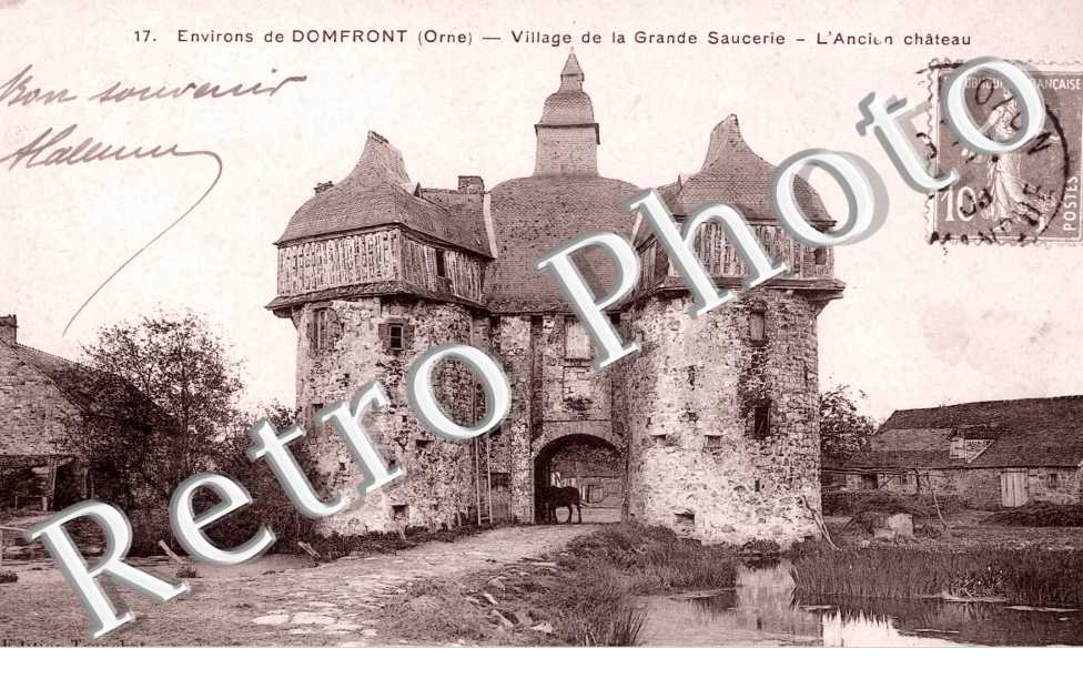Village de la Grande Saucerie - l'ancien chateau