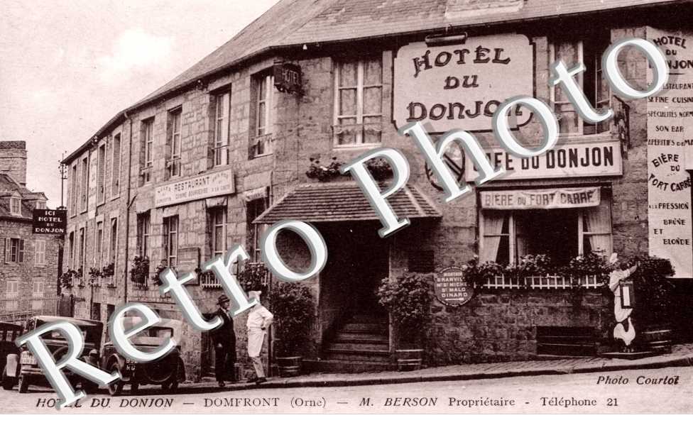 Hotel du Donjon, Monsieur Berson, Proprietaire