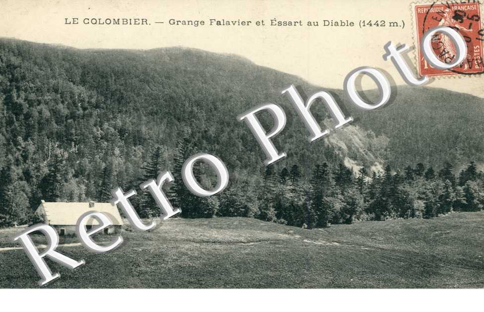Grange Falavier et Essart au Diable (1442 metres)