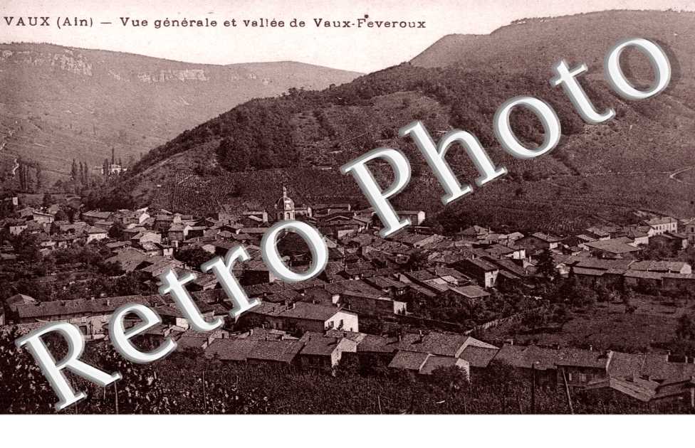 Vue generale et vallee de Vaux-feveroux