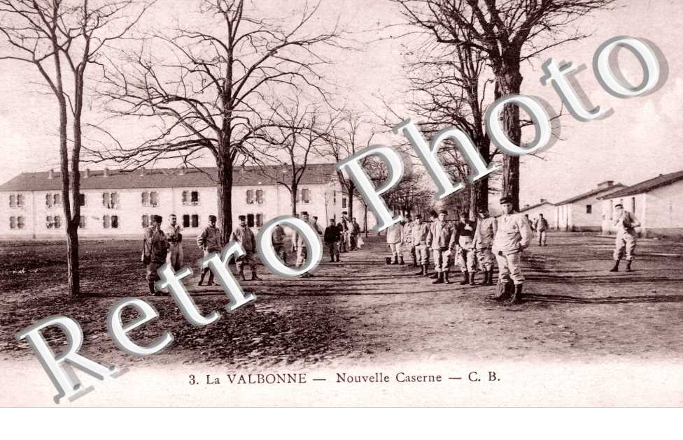 Camp de la Valbonne ecole de tir Nouvelle caserne