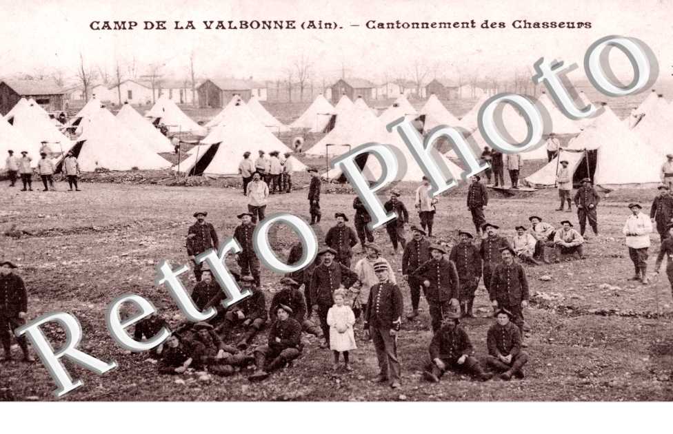 Camp de la Valbonne, Cantonnement des Chasseurs