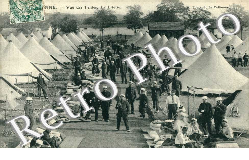 Camp de la Valbonne La literie