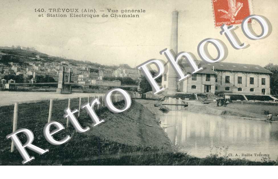 Vue Generale et Station Electrique de Chamallan