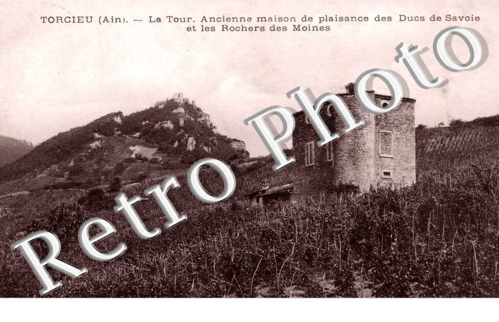la Tour et les Anciennes Maisons de plaisance des Ducs de Savoie et les Rochers des Moines