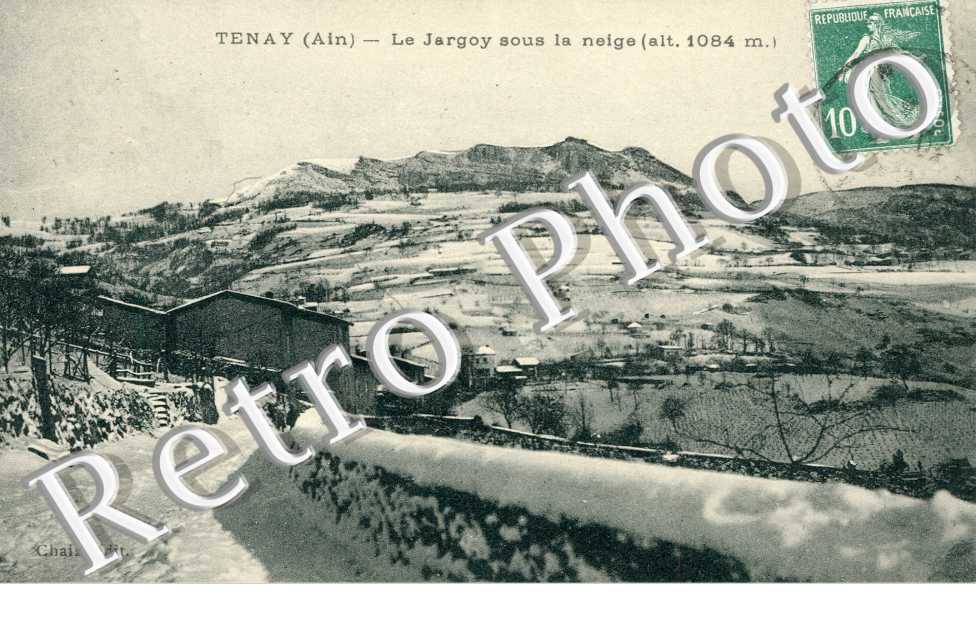 le Jargoy sous la neige
