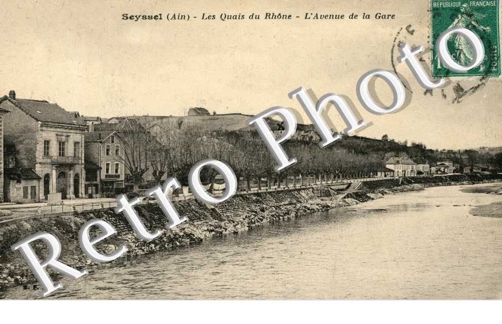 les Quais du Rhone, l'Avenue de la Gare