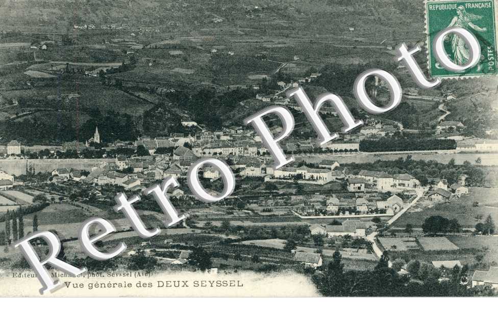 Vue Generale des Deux Seyssel