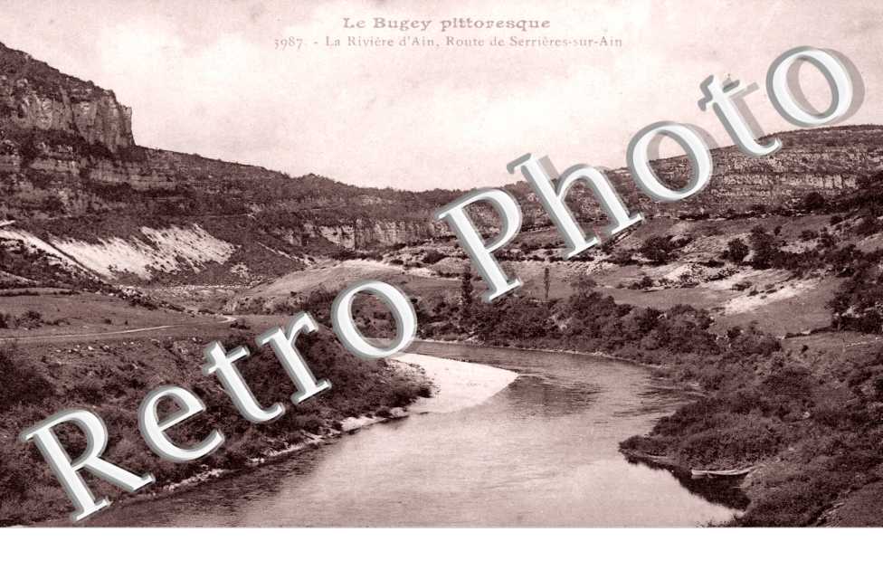 la Riviere d'Ain, Route de Serrieres-sur-Ain