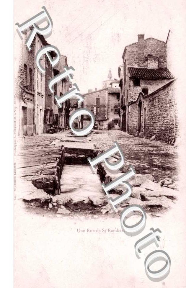 Une Rue de Saint-Rambert