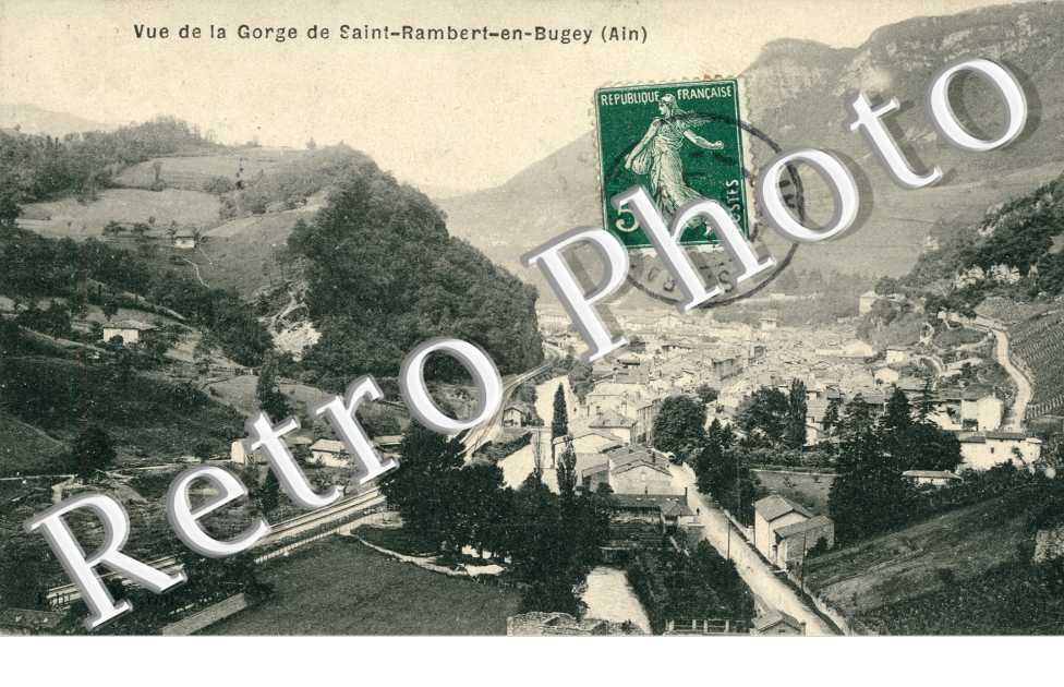 Vue de la Gorge de Saint-Rambert-en-Bugey