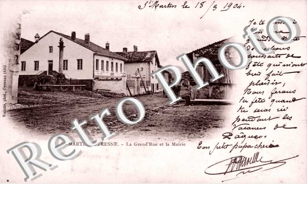la Grand'Rue et la Mairie