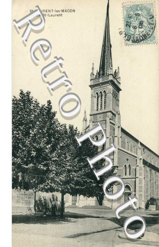 Saint Laurent les Macon, Eglise