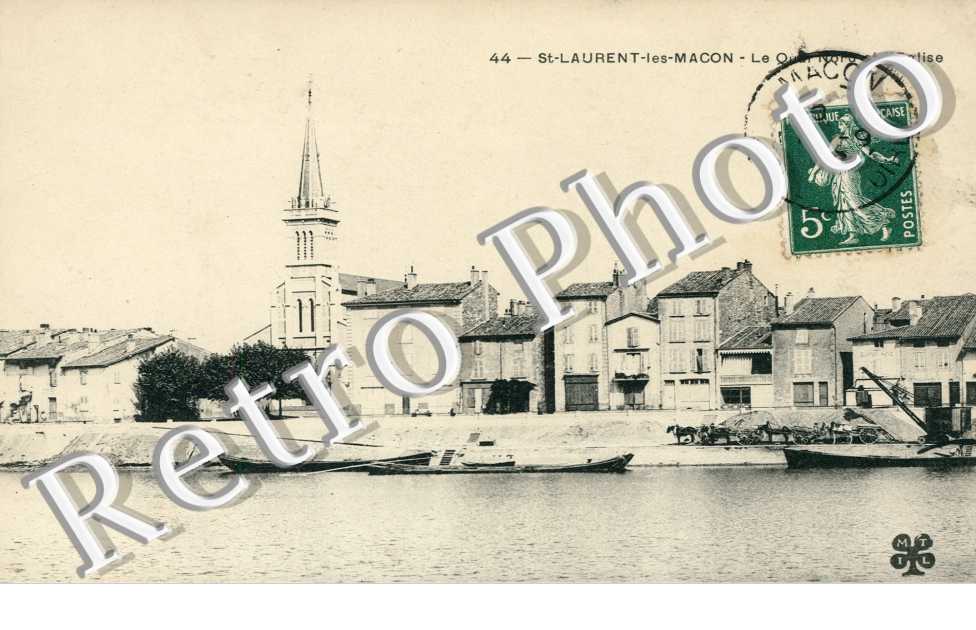 le Quai Nord et l'Eglise