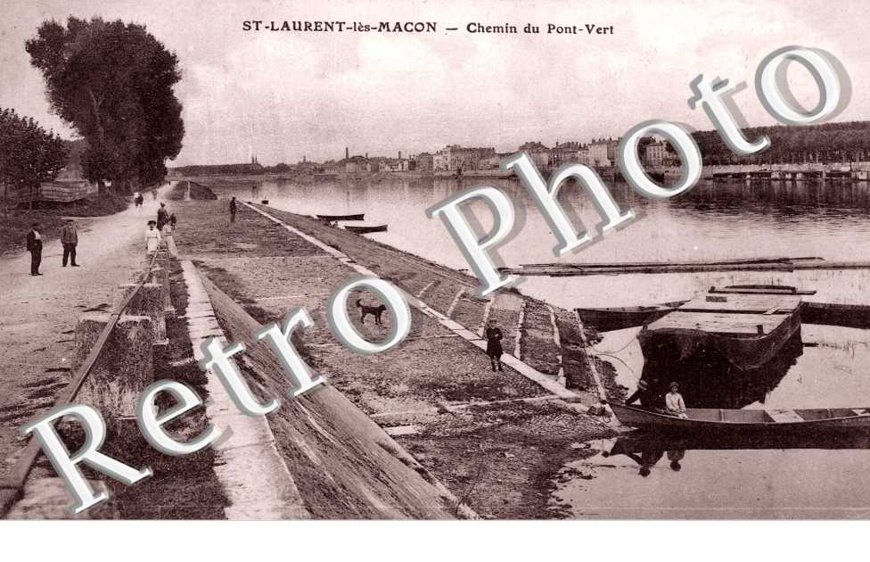 Saint-Laurent-les-Macon, Chemin du Pont Vert