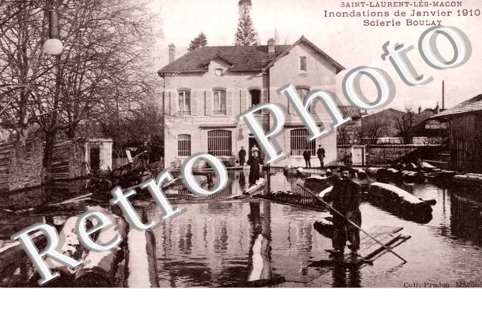 Inondations de Janvier 1910, Scierie Boulay