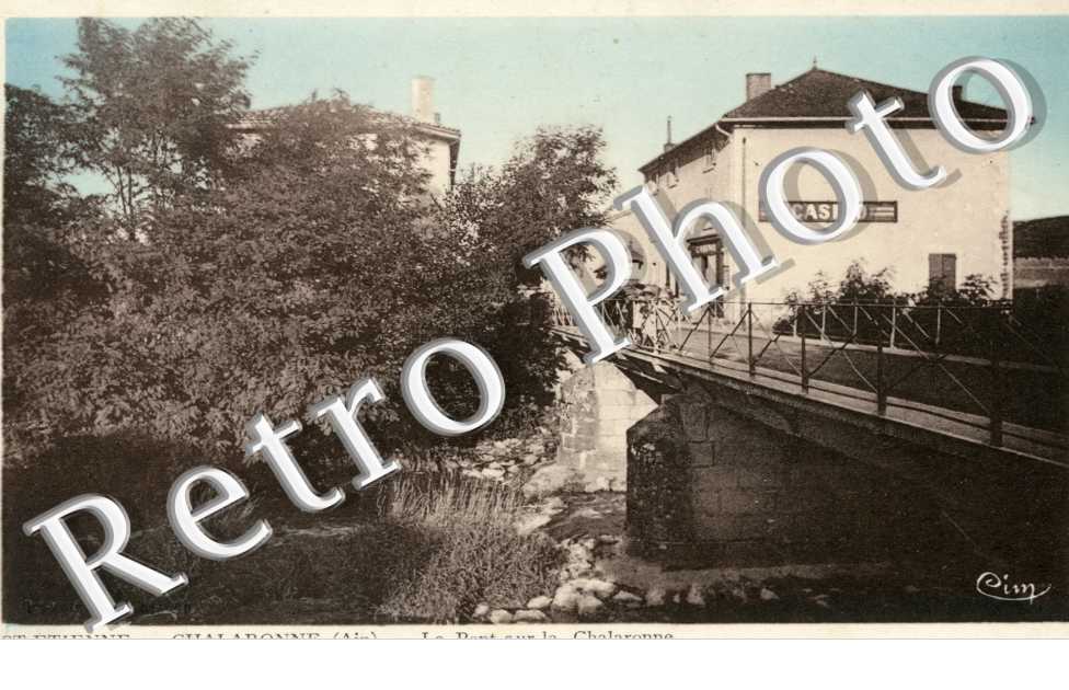 Pont sur la Chalaronne
