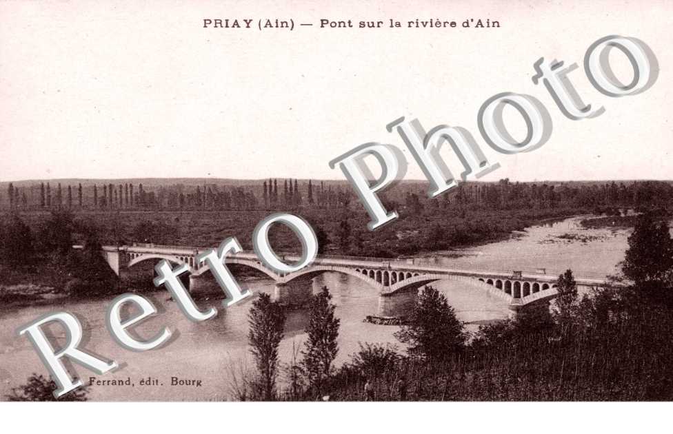 Pont sur la Riviere d'Ain