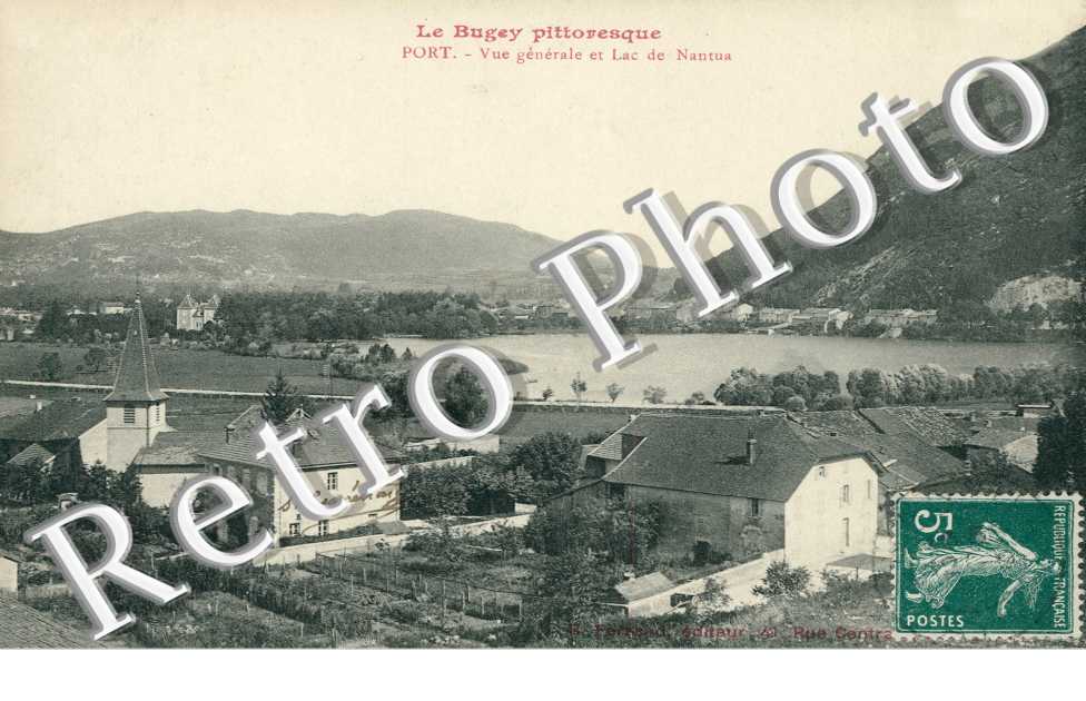 Vue generale et le Lac de Nantua