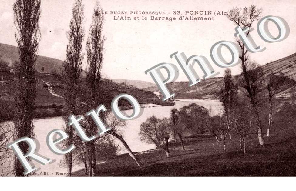 l'Ain et le Barrage d'Allement