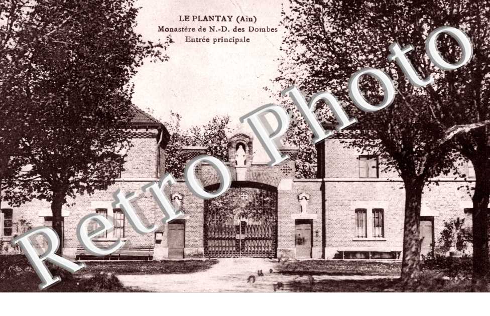 Monastere de N-D des Dombes Entree principale