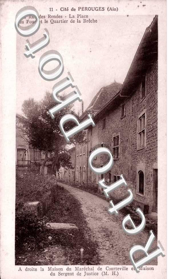 Maison du Marechal de Courteville et Maison du Sergent de Justice