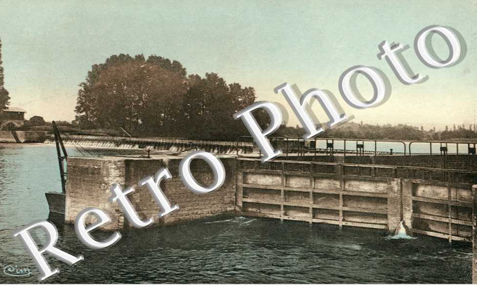 Barrage du Port Bernalin sur la Saone