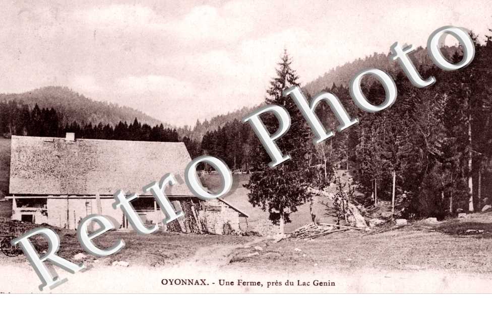 une ferme pres du lac Genin