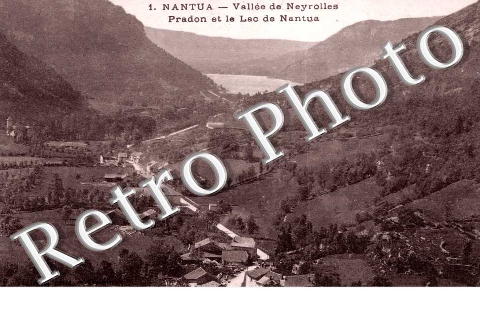 Vallee de Neyrolles, Pradon etle Lac de Nantua