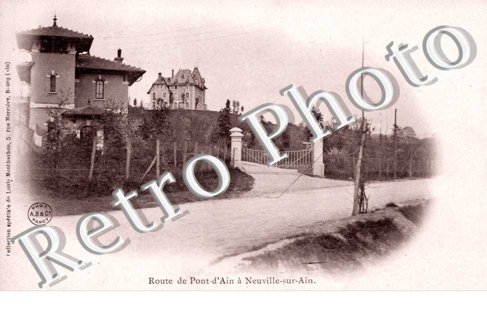 Route de pont a Neuville-sur-Ain