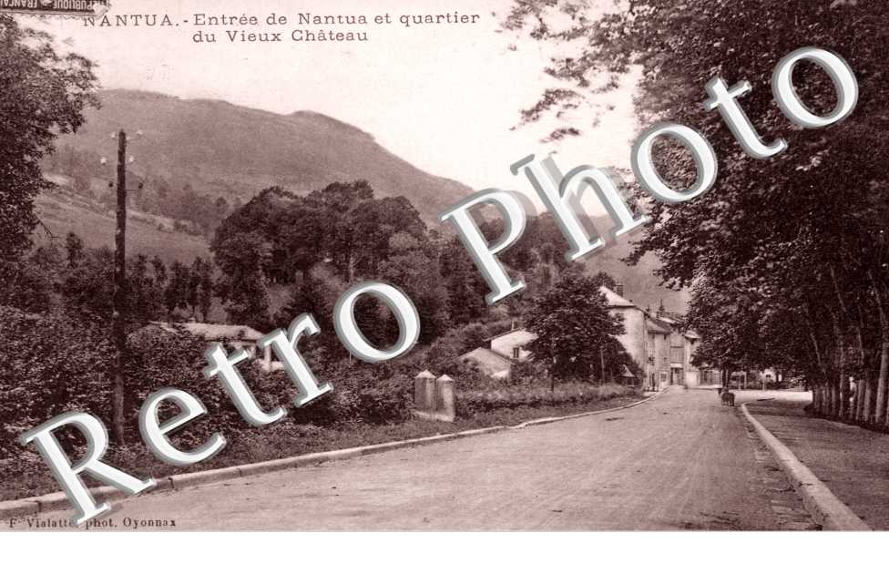 Entree de Nantua et Quartier du Vieux Chateau