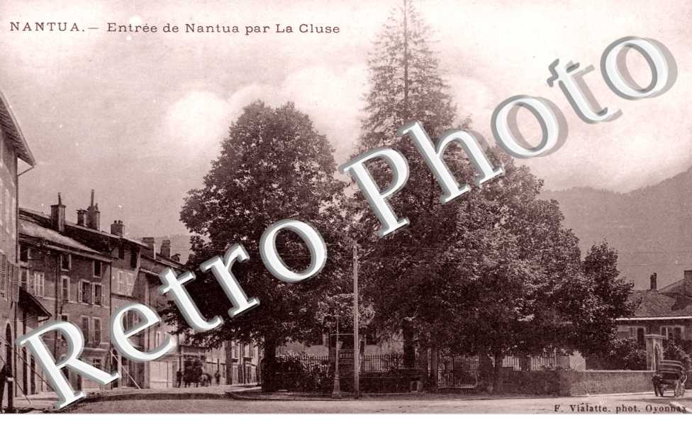 Entree de Nantua par la Cluse